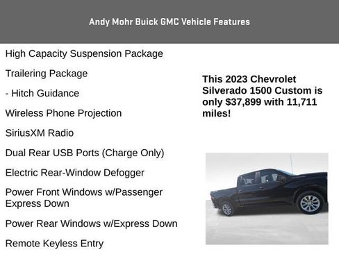 Used 2023 Chevrolet Silverado 1500 Custom AWD/4WD image 15