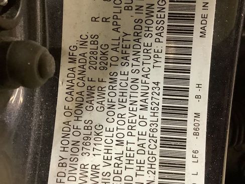 Used 2020 Honda Civic LX image 18