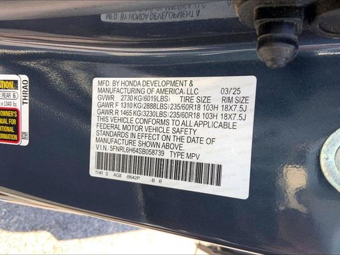 Used 2025 Honda Odyssey EX-L image 33