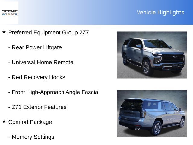 Used 2025 Chevrolet Suburban Z71 w/ Comfort Package AWD/4WD image 15