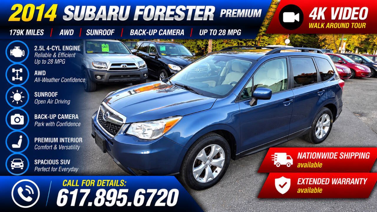 Used 2014 Subaru Forester 2.5i Premium w/ All-Weather Package AWD/4WD image 1
