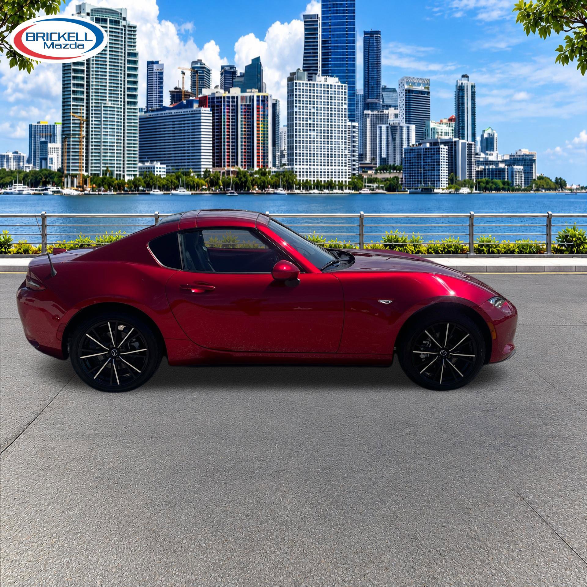 Used 2025 MAZDA MX-5 Miata RF Grand Touring w/ Weather Package RWD image 5