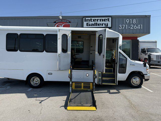 Used 2016 Ford E-450 and Econoline 450 Super Duty w/ Shuttle Bus Prep Package RWD image 1