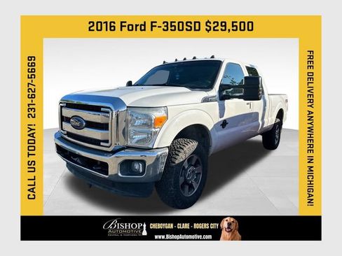 Used 2016 Ford F350 Lariat w/ Snow Plow Prep Package AWD/4WD image 1
