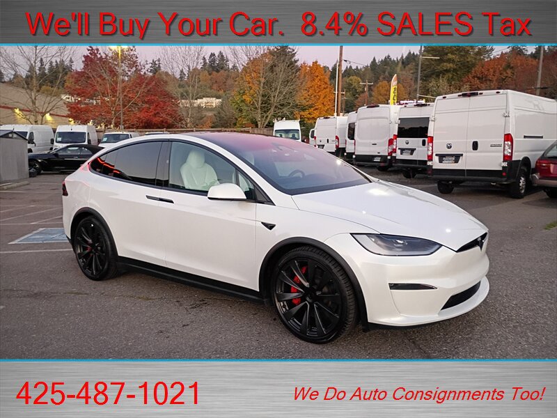 Used 2024 Tesla Model X Plaid AWD/4WD image 5