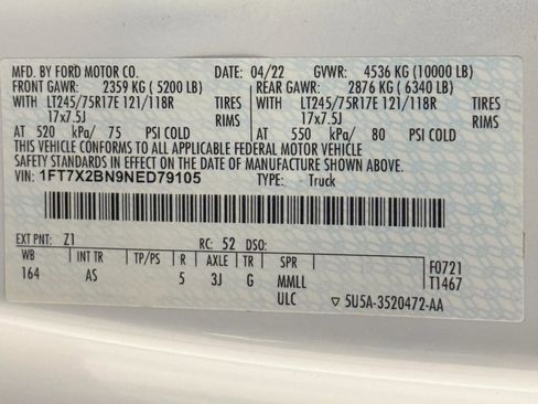 Used 2022 Ford F250 XL w/ Power Equipment Group image 13