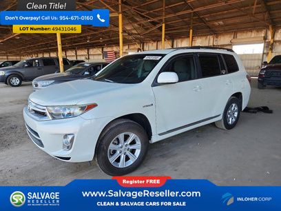 Used 2013 Toyota Highlander 4WD Hybrid