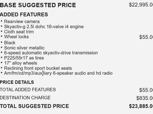 Used 2016 MAZDA MAZDA6 Sport image 18