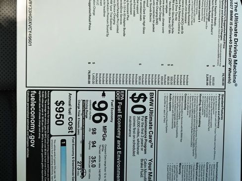 New 2027 BMW i5 xDrive40 w/ Premium Package AWD/4WD image 25