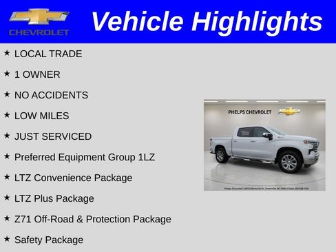 Certified 2024 Chevrolet Silverado 1500 LTZ AWD/4WD image 2