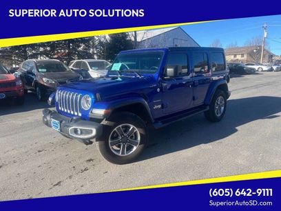 Used 2020 Jeep Wrangler Unlimited Sahara w/ LED Lighting Group