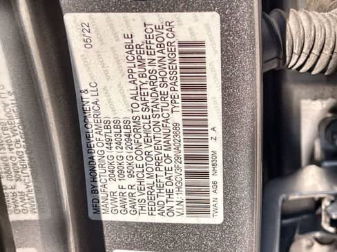 Used 2022 Honda Accord Sport image 22