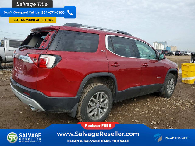 Used 2019 GMC Acadia SLE w/ Driver Alert Package I FWD image 4