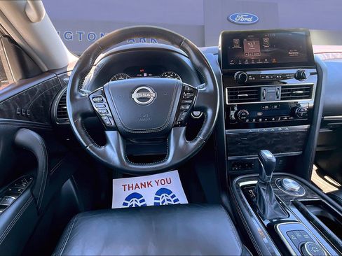 Used 2021 Nissan Armada Platinum w/ Captain's Chairs Package AWD/4WD image 8