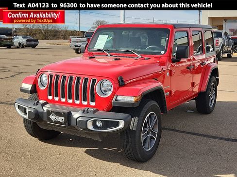 Used 2023 Jeep Wrangler Unlimited Sahara image 1