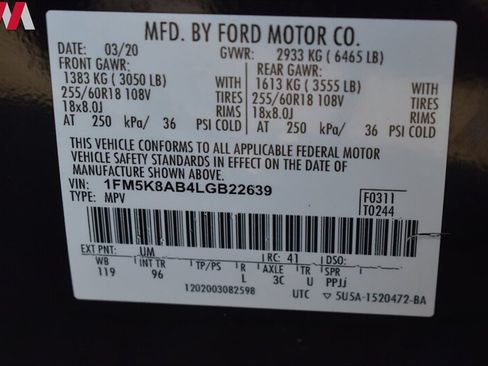 Used 2020 Ford Explorer 4WD Police Interceptor image 22