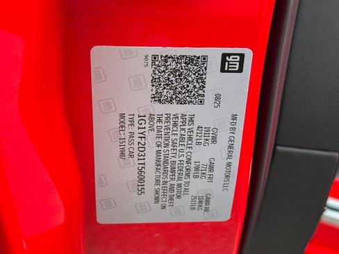 New 2026 Chevrolet Corvette Z06 w/ Stealth Interior Trim Package image 37