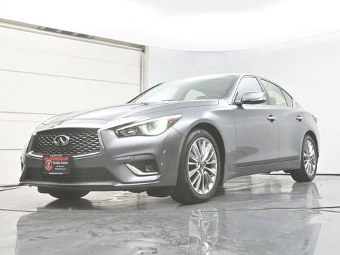 Used 2021 INFINITI Q50 Luxe w/ Seat & Sound Package AWD/4WD image 30
