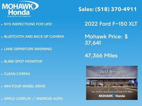 Used 2022 Ford F150 XLT w/ XTR Package AWD/4WD image 3