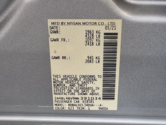 Used 2021 Nissan Altima 2.5 S FWD image 23