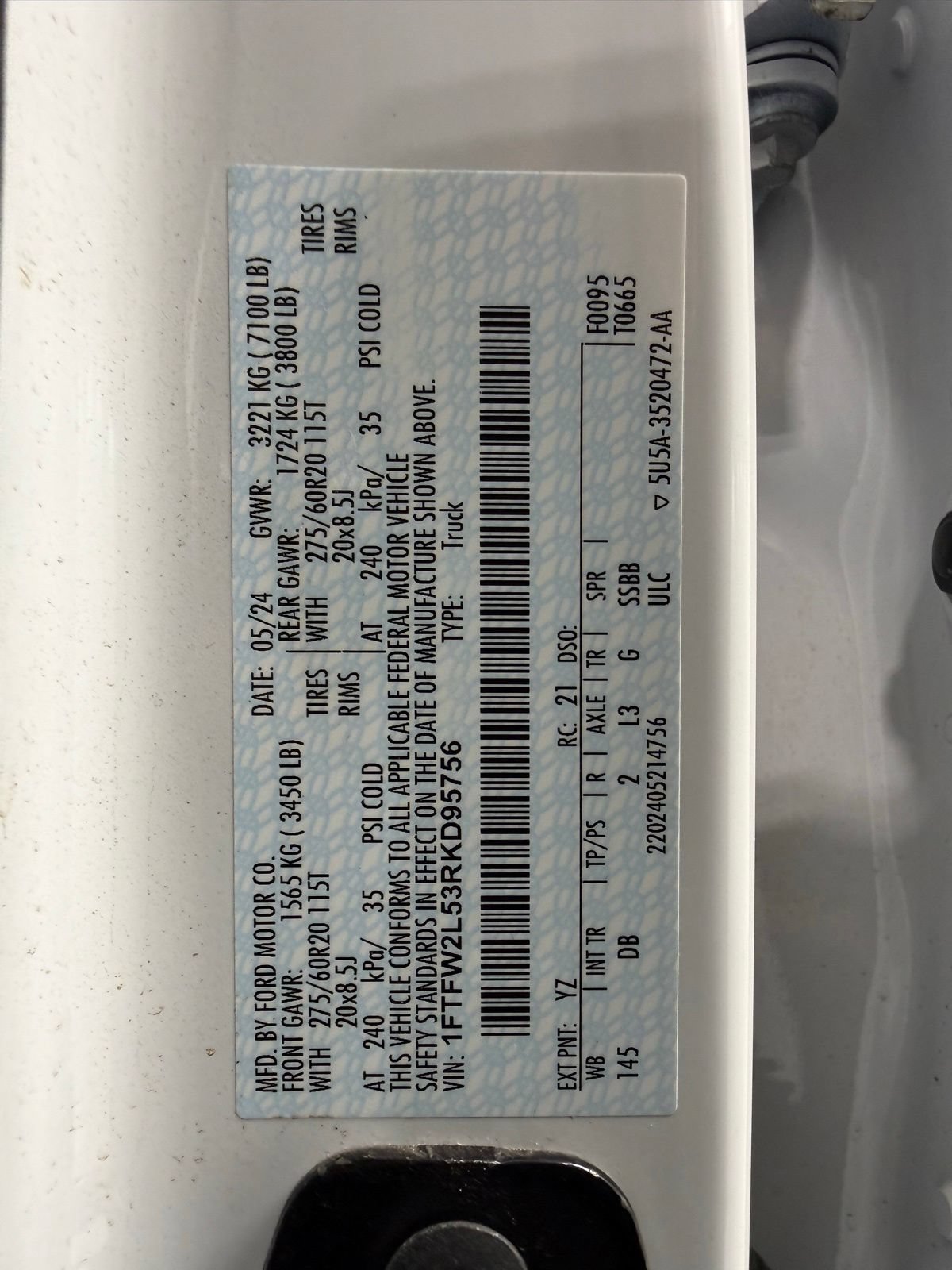 Used 2024 Ford F150 STX AWD/4WD image 18