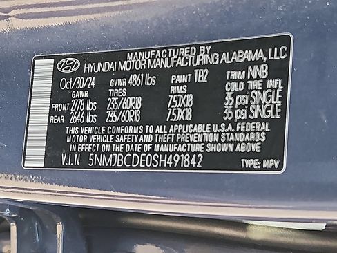 Used 2025 Hyundai Tucson SEL AWD/4WD image 26
