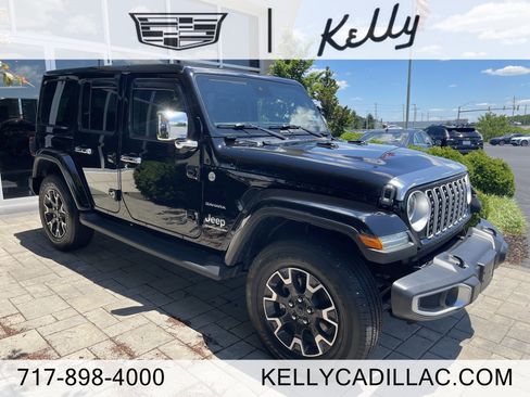 Used 2024 Jeep Wrangler Unlimited Sahara AWD/4WD image 1