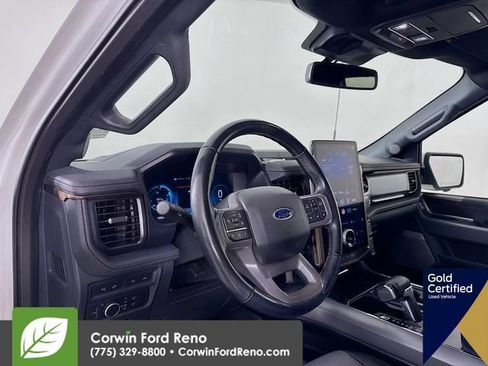 Certified 2022 Ford F150 Lightning Lariat w/ Tow Technology Package AWD/4WD image 11