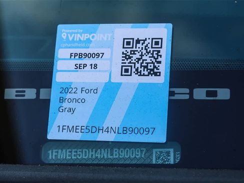 Used 2022 Ford Bronco Badlands w/ Sasquatch Package image 33