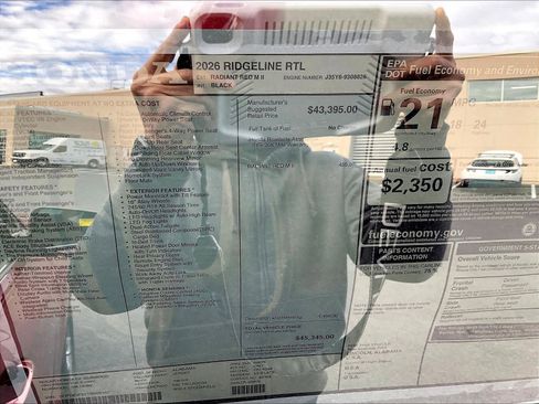 New 2026 Honda Ridgeline RTL image 18