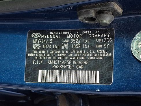 Used 2015 Hyundai Accent GLS w/ Option Group 02 image 26