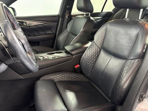 Used 2018 INFINITI Q50 Red Sport 400 w/ Sensory Package (Sport) RWD image 22