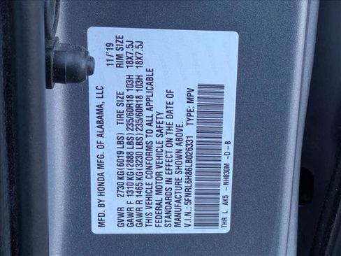 Used 2020 Honda Odyssey Touring image 15