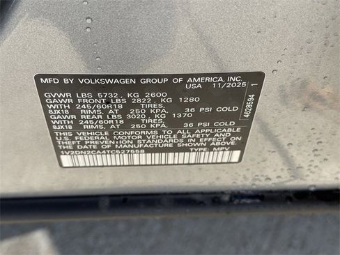 New 2026 Volkswagen Atlas SE image 23