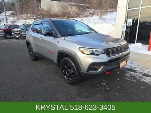Certified 2023 Jeep Compass Trailhawk w/ Trailhawk Elite Group image 1