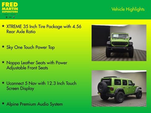 New 2026 Jeep Wrangler Rubicon w/ Xtreme 35 Tire Package image 14