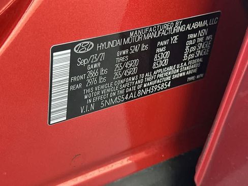Used 2022 Hyundai Santa Fe Calligraphy w/ Cargo Package FWD image 29