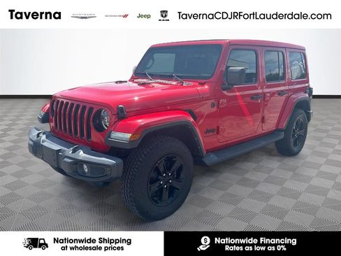 Used 2023 Jeep Wrangler Unlimited Sahara AWD/4WD image 1