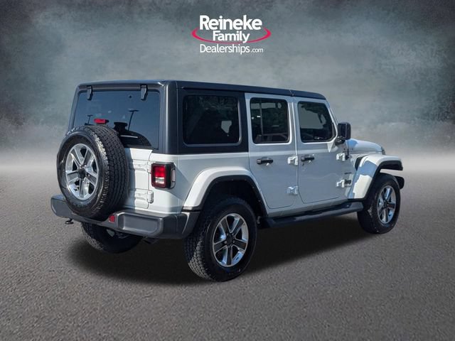 Used 2021 Jeep Wrangler Unlimited Sahara w/ Uconnect 4C Nav & Sound Group AWD/4WD image 5