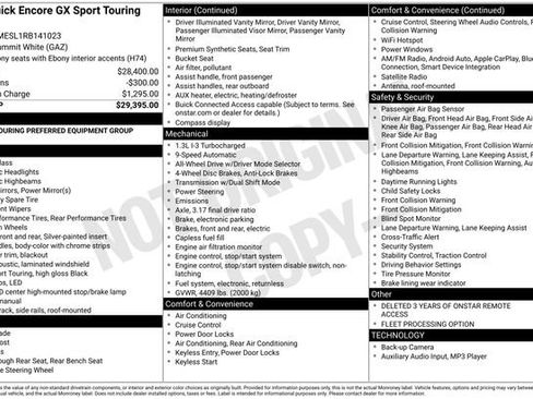 Used 2024 Buick Encore GX Sport Touring image 21