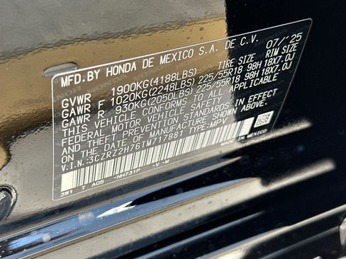 Used 2026 Honda HR-V EX-L image 23