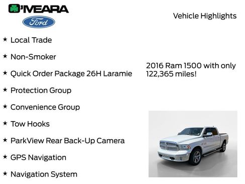 Used 2016 RAM 1500 Laramie w/ Convenience Group AWD/4WD image 8