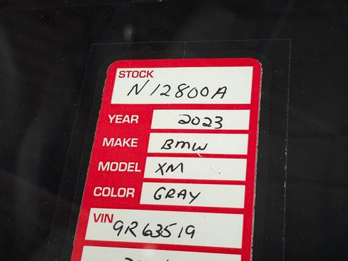 Used 2023 BMW XM AWD/4WD image 47