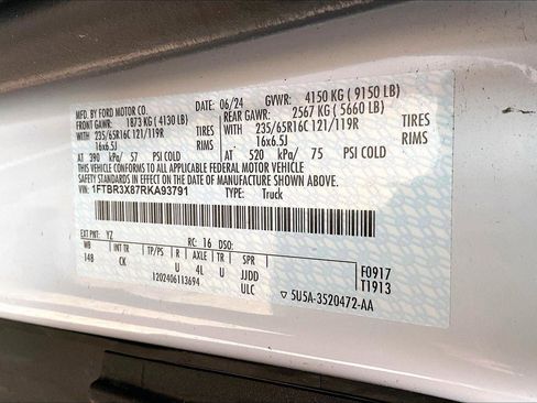 Certified 2024 Ford Transit 250 250 w/ Interior Upgrade Package image 30