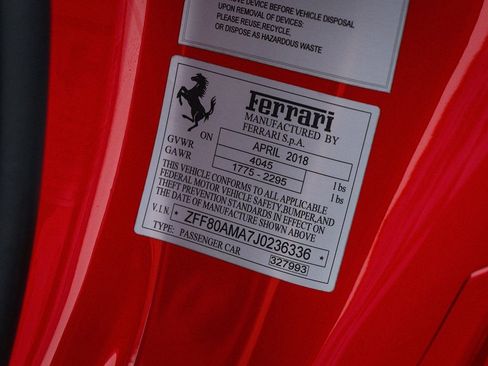 Certified 2018 Ferrari 488 Spider image 31