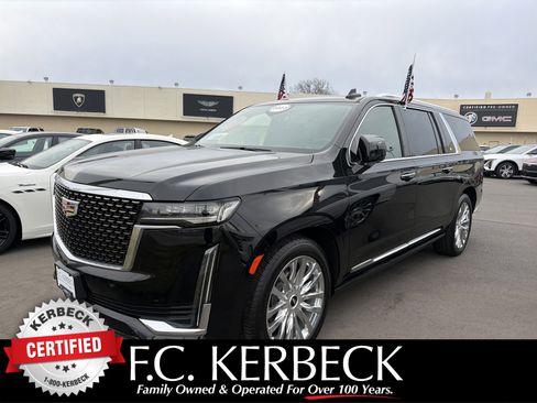 Used 2023 Cadillac Escalade ESV Premium Luxury w/ Performance Package image 1