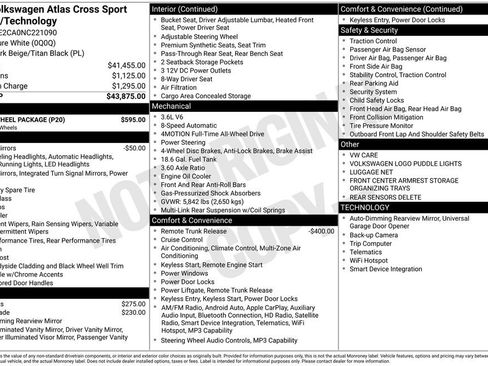 Used 2022 Volkswagen Atlas Cross Sport SE w/ Black Wheel Package image 5