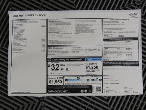 New 2026 MINI Cooper 4-Door Hardtop image 9