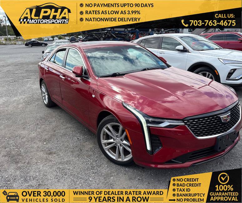 Used 2020 Cadillac CT4 Luxury w/ Sun And Sound Package RWD image 1