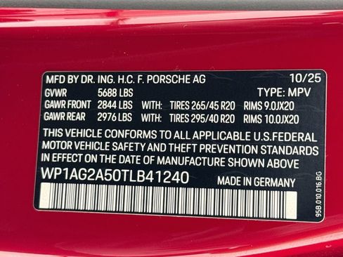 New 2026 Porsche Macan S AWD/4WD image 35